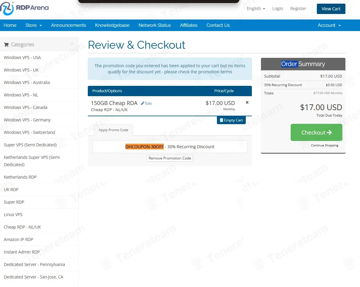 RDP Arena Reviews - Read Customer Reviews of Rdparena.com