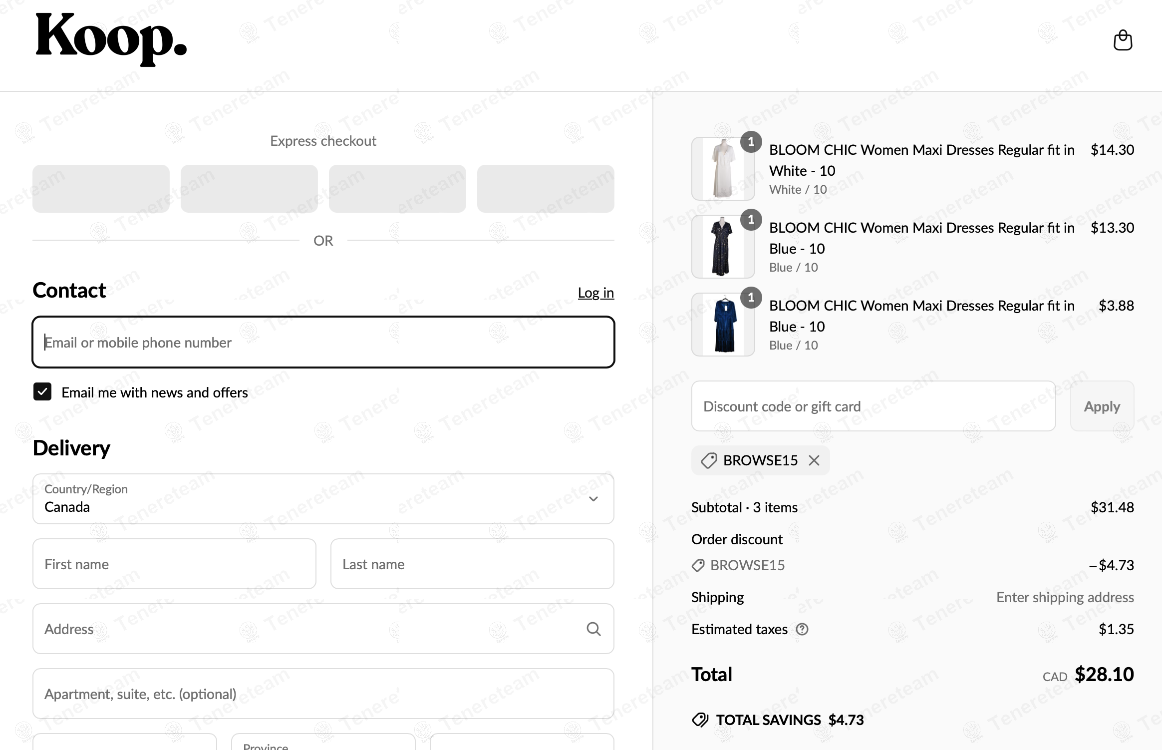 I Love Koop coupon code: 15% off with BROWSE15. Tested and valid as 1 year ago.