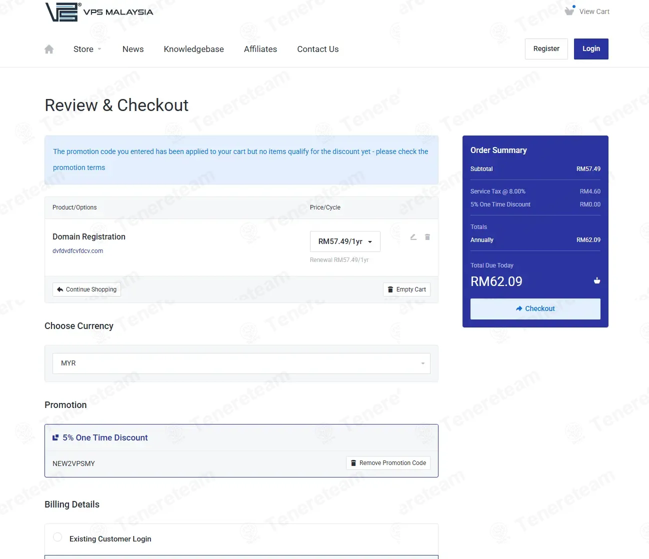 VPS Malaysia coupon code: 5% off with NEW2VPSMY. Tested and valid as 1 month ago.