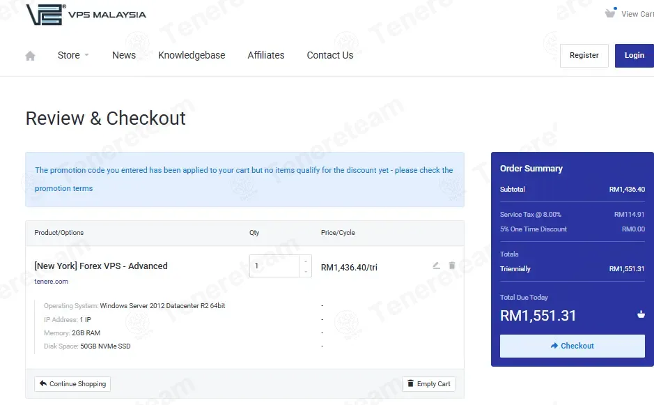 VPS Malaysia coupon code: 5% off with NEW2VPSMY. Tested and valid as 1 month ago.