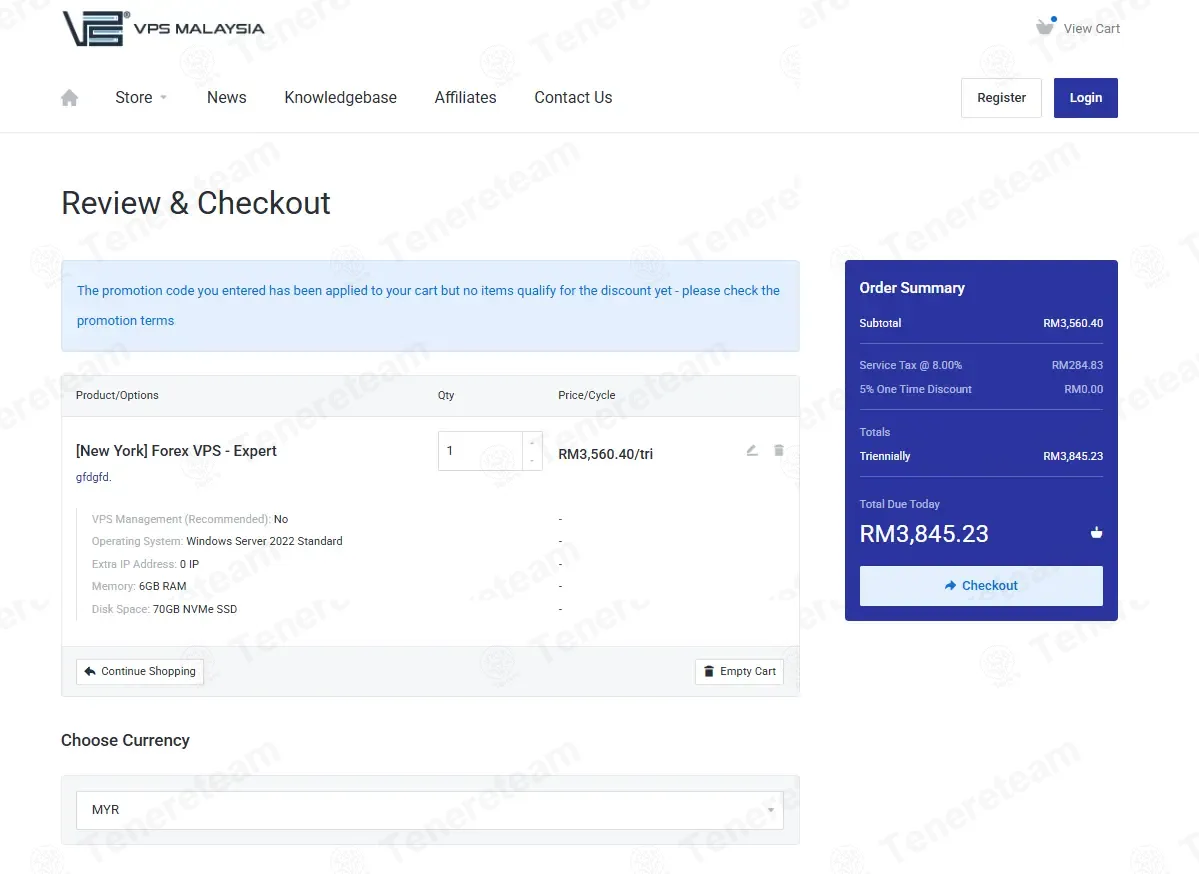 VPS Malaysia coupon code: 5% off with NEW2VPSMY. Tested and valid as 1 month ago.
