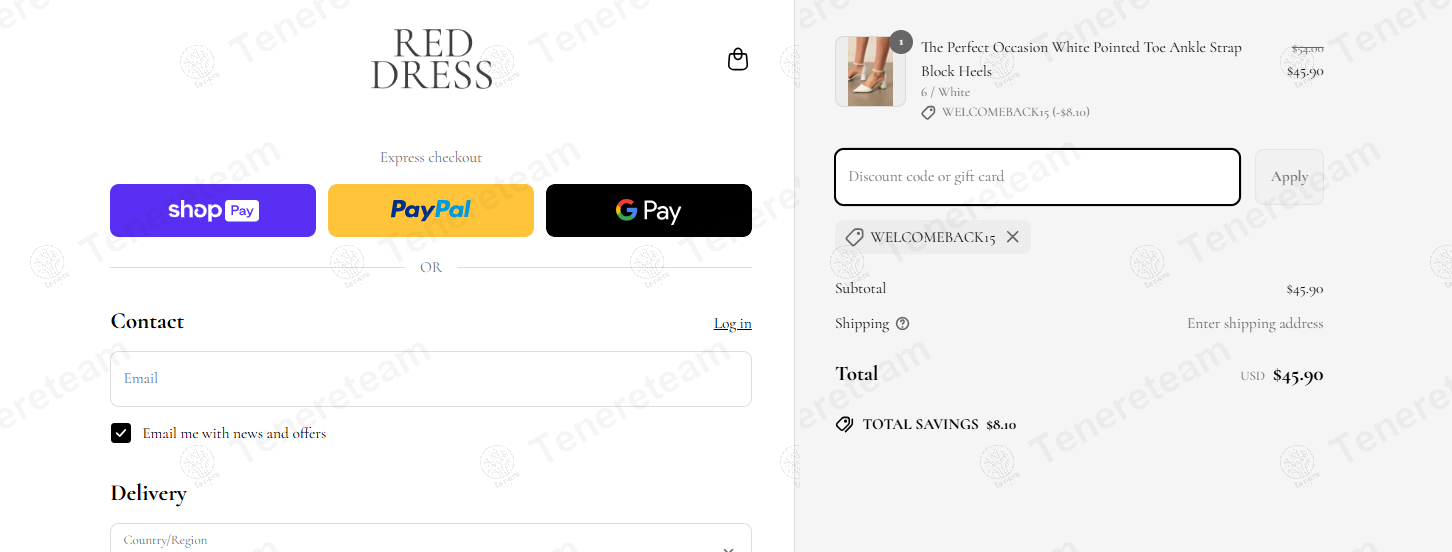 red dress boutique coupon promo code "JAIR"MIDI BANDAGE DRESS Red Dress Boutique | Timeless