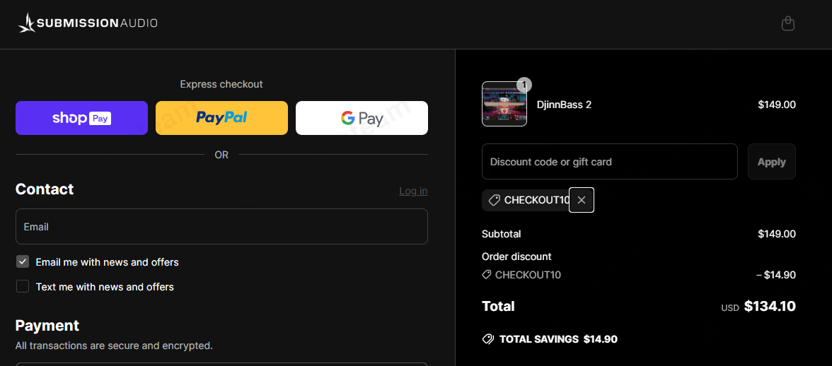 75% OFF SubMission Audio Coupon Codes - July 2026 Promo Codes