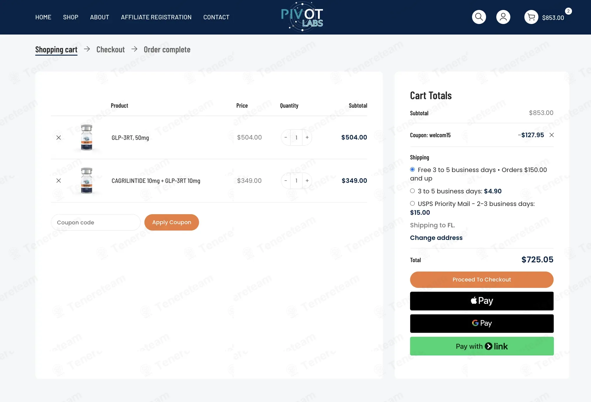 Pivot Labs Global coupon code: 15% off with welcom15. Tested and valid as 1 month ago.