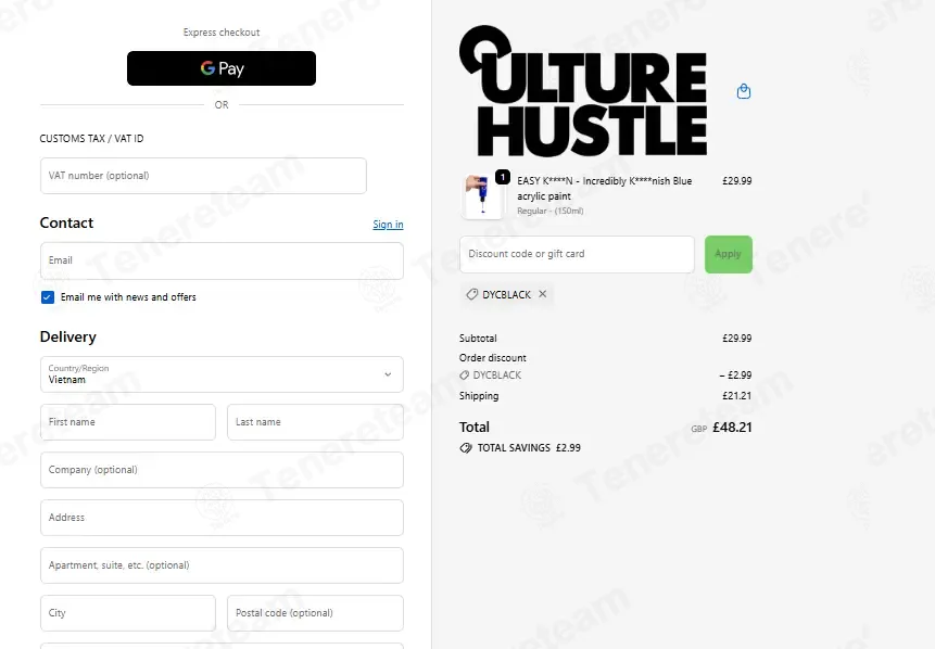 Culture Hustle coupon code: 10% off with DYCBLACK. Tested and valid as 3 days ago.