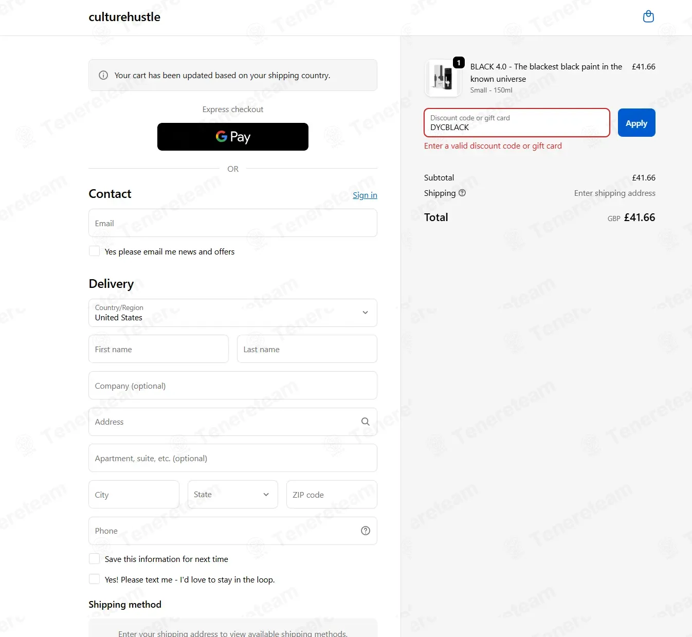 Culture Hustle coupon code: 10% off with DYCBLACK. Tested and valid as 3 days ago.