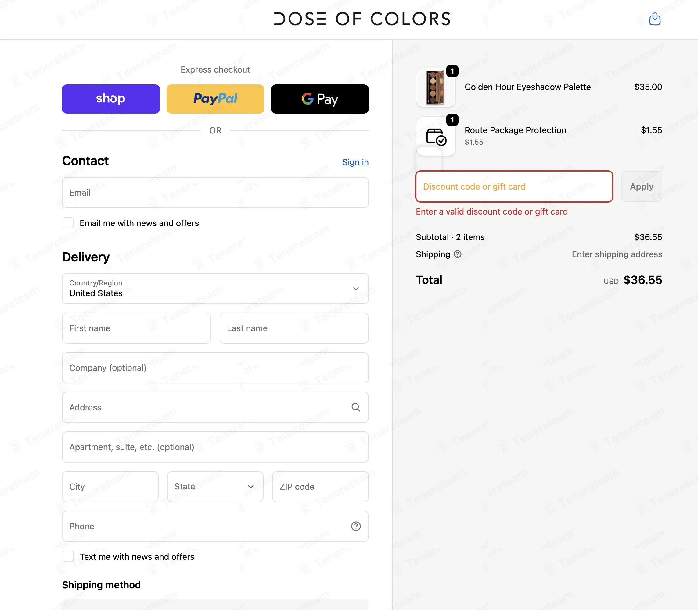 Dose Of Colors coupon code: 20% off with KARA. Tested and valid as 1 week ago.
