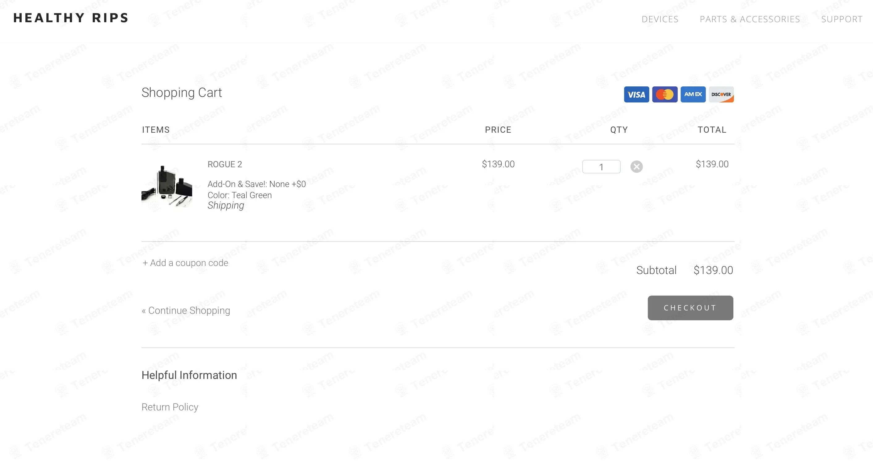 Healthy Rips coupon code: 15% off with HOLIDAY15. Tested and valid as 4 months ago.