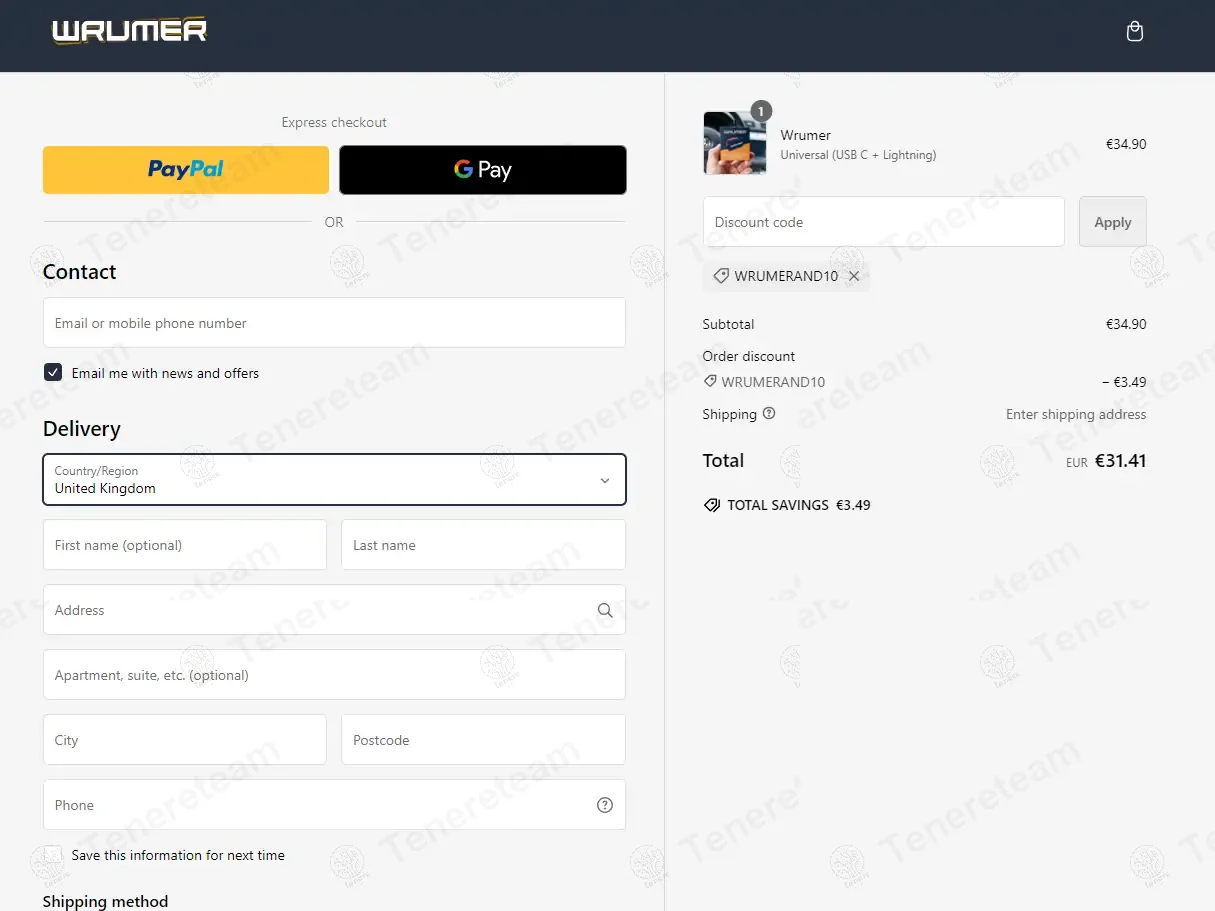 WrumerSound coupon code: 10% off with WRUMERAND10. Tested and valid as 1 year ago.