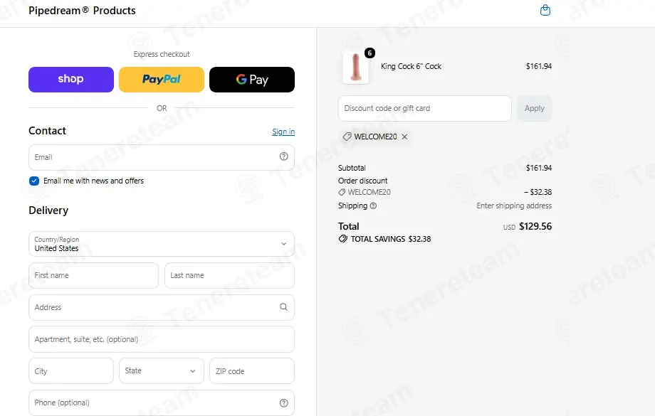 Pipedream Products coupon code: 20% off with WELCOME20. Tested and valid as 2 weeks ago.