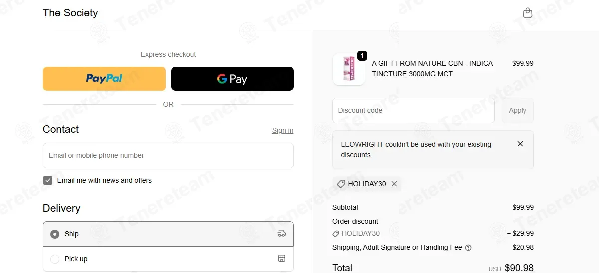 The Vape Society CBD coupon code: 30% off with Holiday30. Tested and valid as 1 month ago.