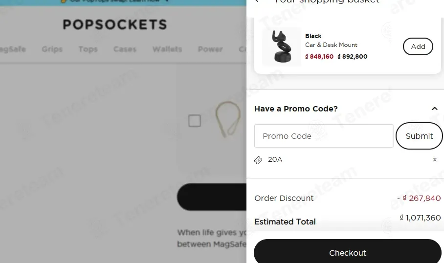 Popsockets.com coupon code: 20% off with 20POP. Tested and valid as 1 month ago.