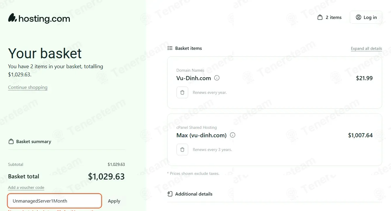 A2 Hosting coupon code: $20 off with UnmanagedServer1Month. Tested and valid as 1 month ago.