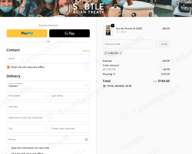 Subtle Asian Treats coupon code: 15% off with LIVELY26. Tested and valid as 2 months ago.