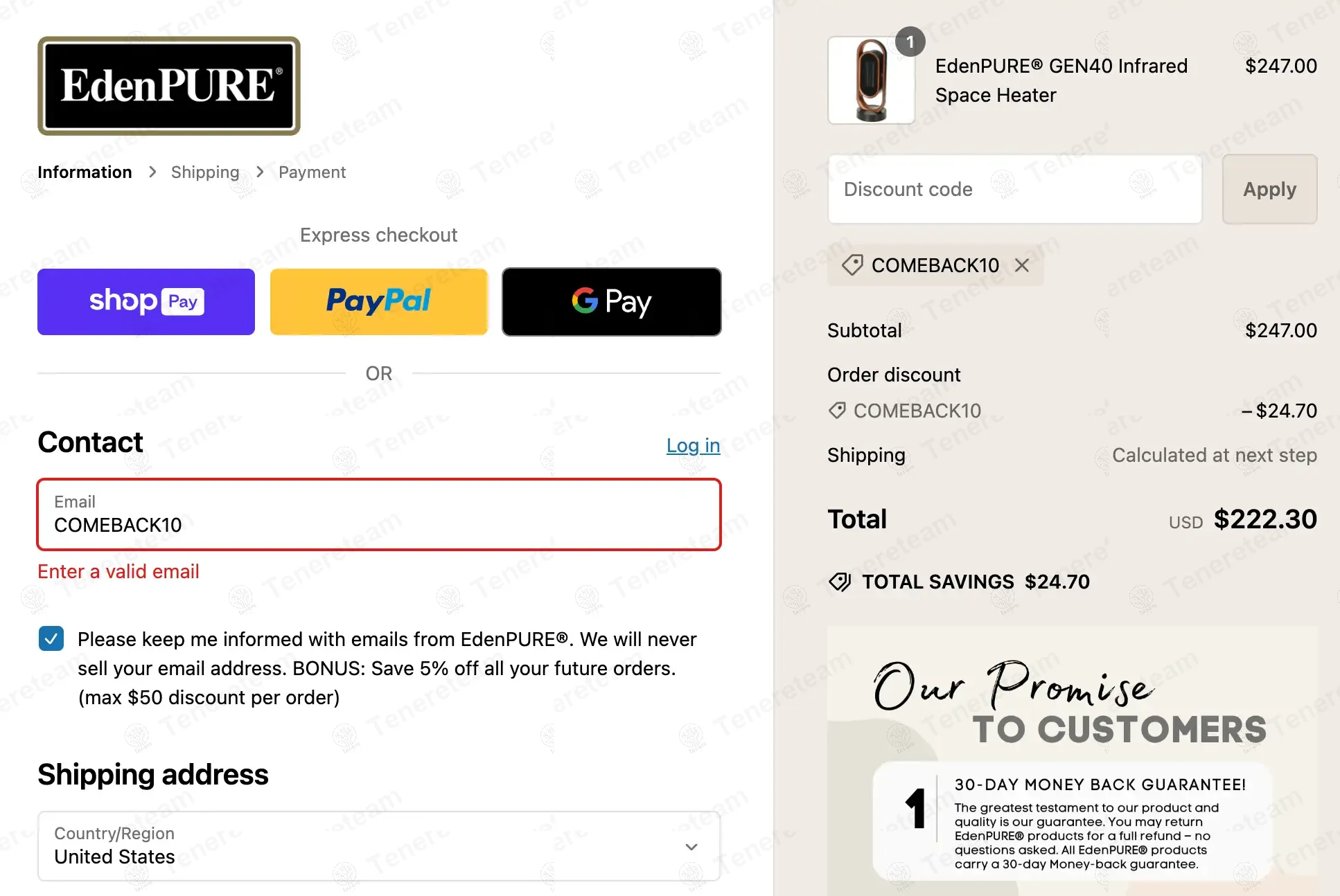 55% OFF EdenPURE Coupon Codes - January 2026 Promo Codes, image size:1934x1294