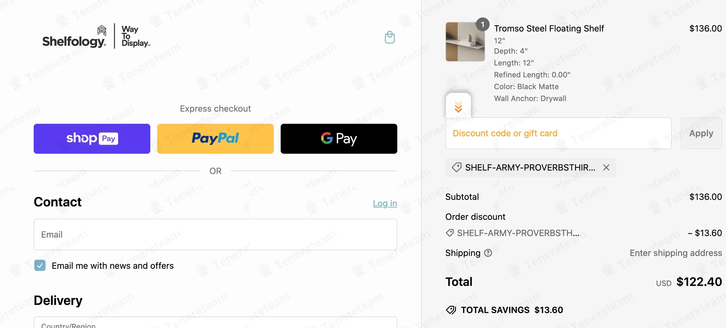 Shelfology coupon code: 10% off with SHELF-ARMY-PROVERBSTHIRTYONEGIRL. Tested and valid as 1 year ago.