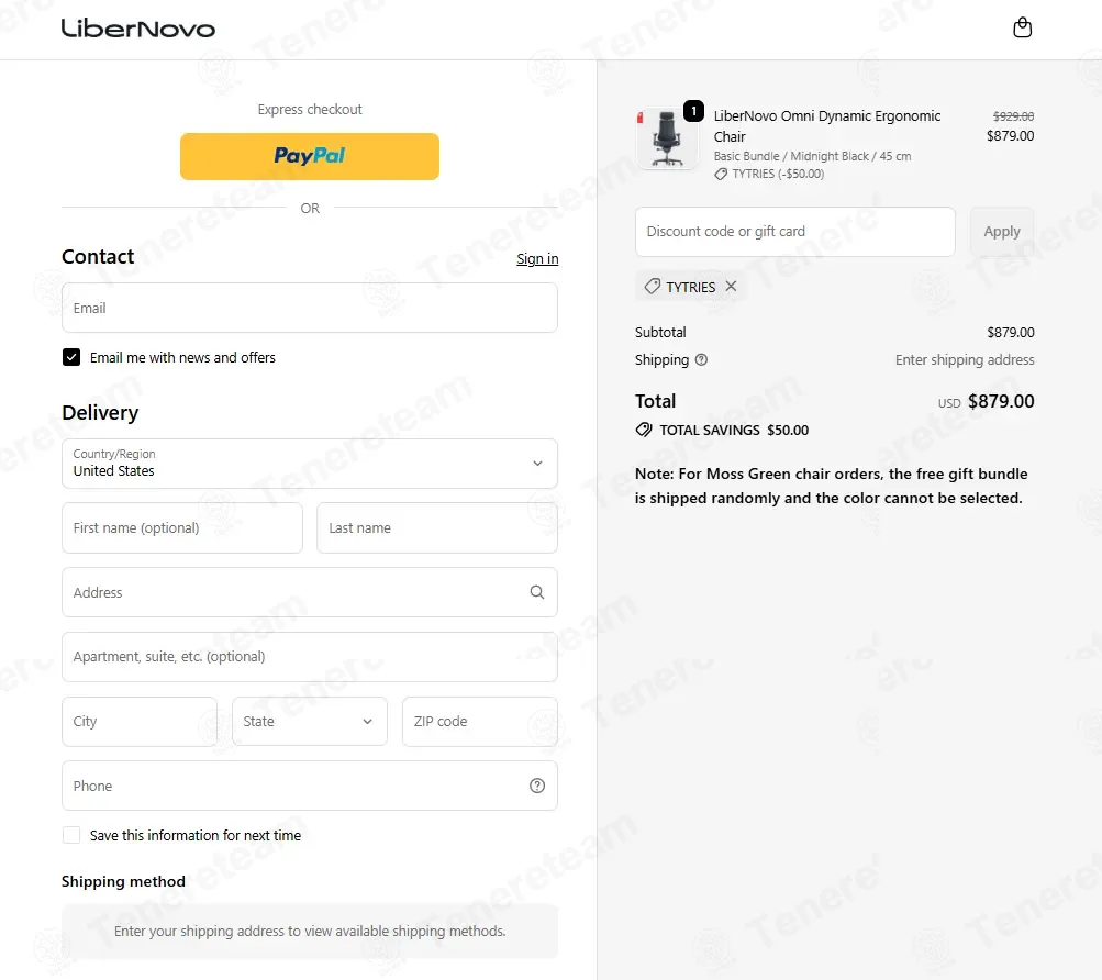 Libernovo coupon code verified as working at checkout