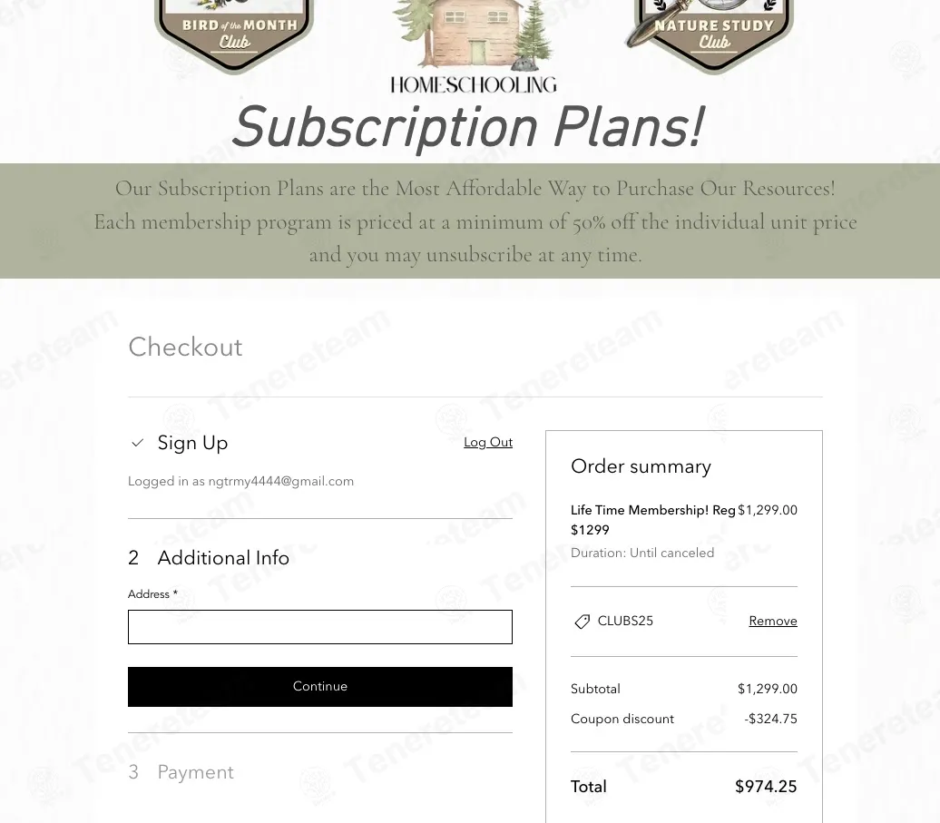 For The Love Of Homeschooling coupon code verified as working at checkout
