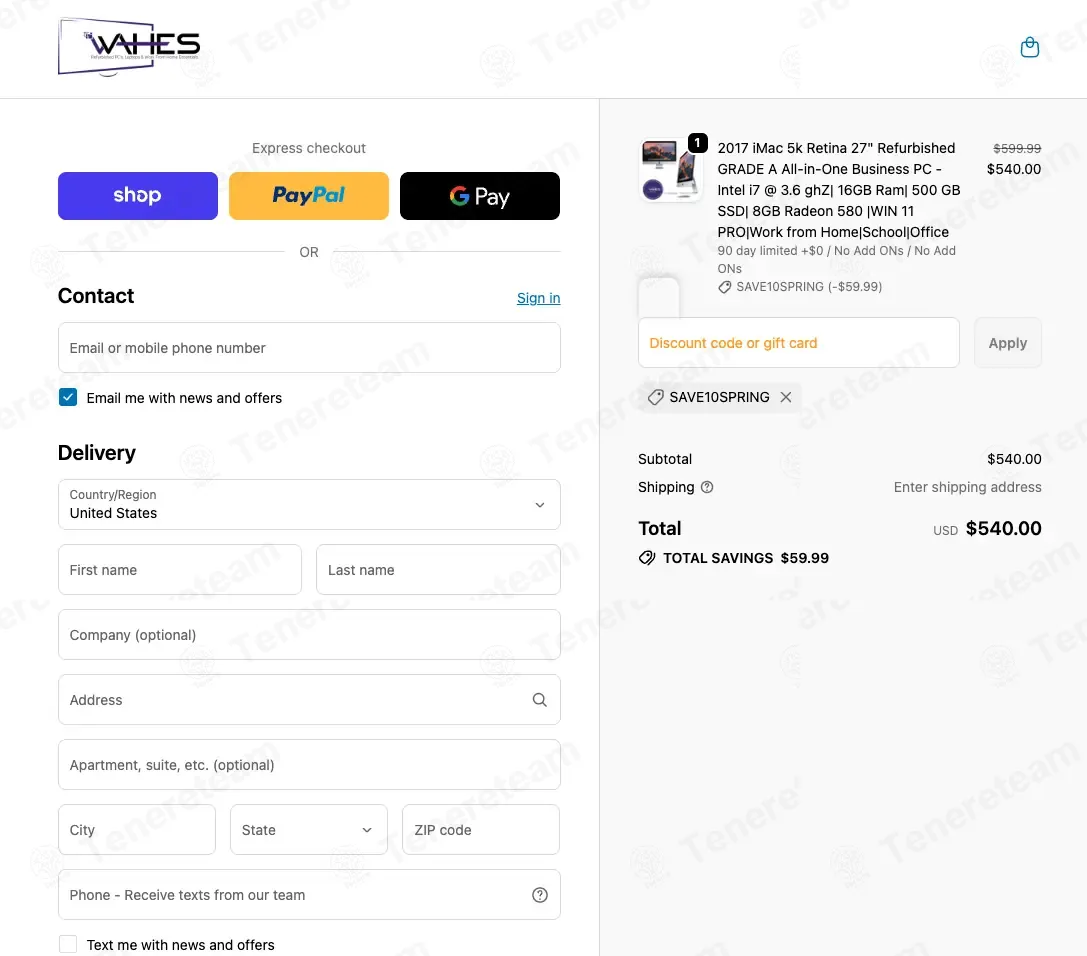 Work At-Home Equipment Solutions apply coupon code