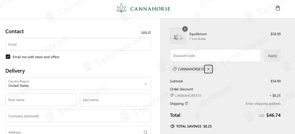 Canna Horse coupon code: 15% off with CANNAHORSE15. Tested and valid as 1 year ago.