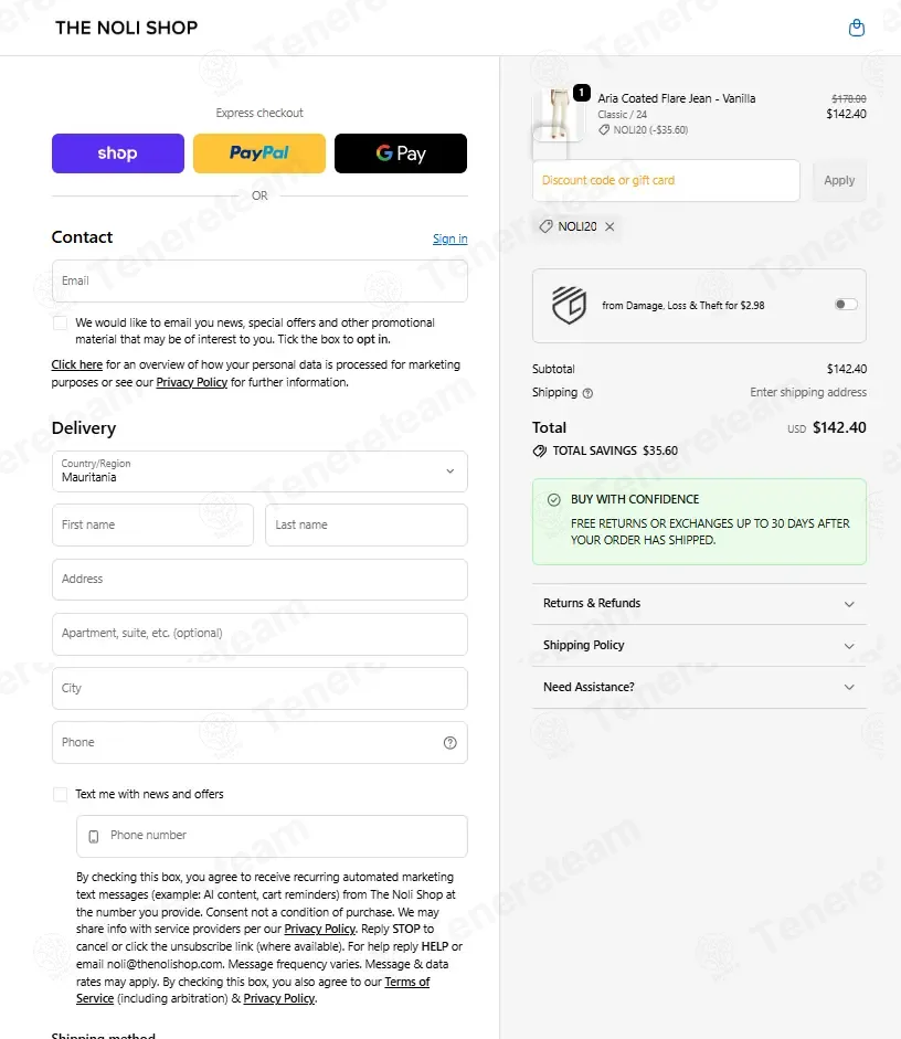 Noli Yoga coupon code: 20% off with NOLI20. Tested and valid as 2 months ago.