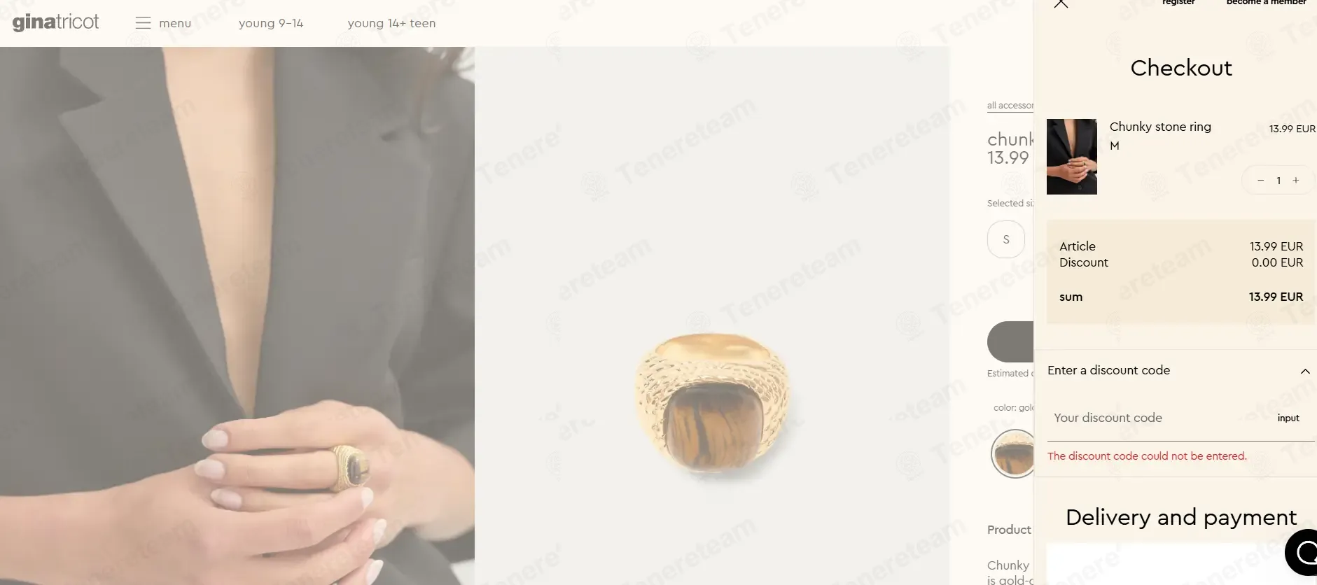Gina Tricot coupon code: 20% off with EMMAK20. Tested and valid as 1 month ago.
