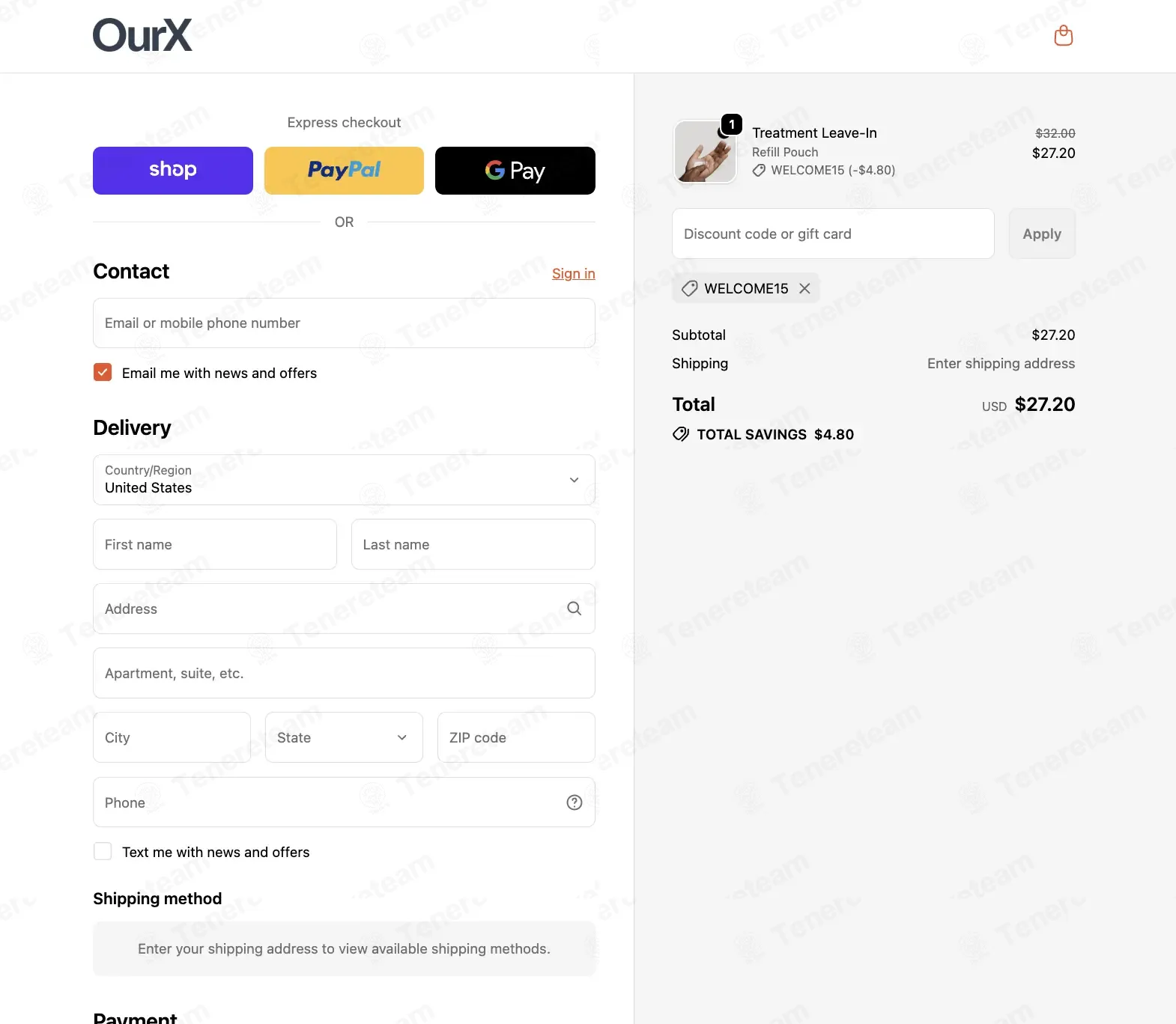 Our X coupon code re-checked and confirmed working at checkout