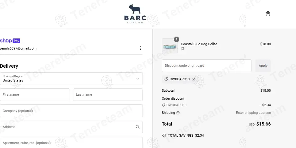 Barc London coupon code: 13% off with CWDBARC13. Tested and valid as 1 year ago.