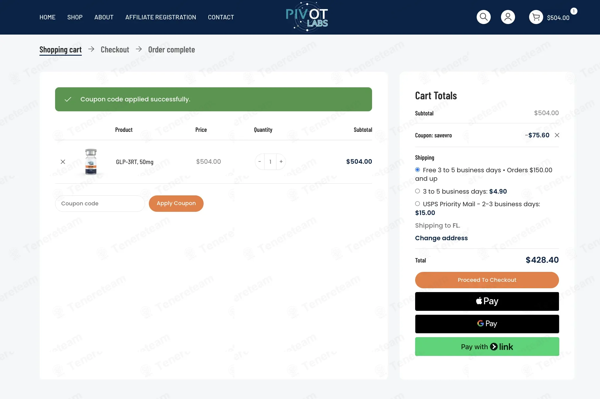 Pivot Labs Global coupon code: 15% off with savevro. Tested and valid as 1 month ago.