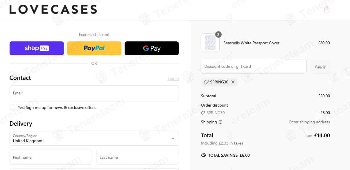 LoveCases coupon code: 30% off with SPRING30. Tested and valid as 1 year ago.