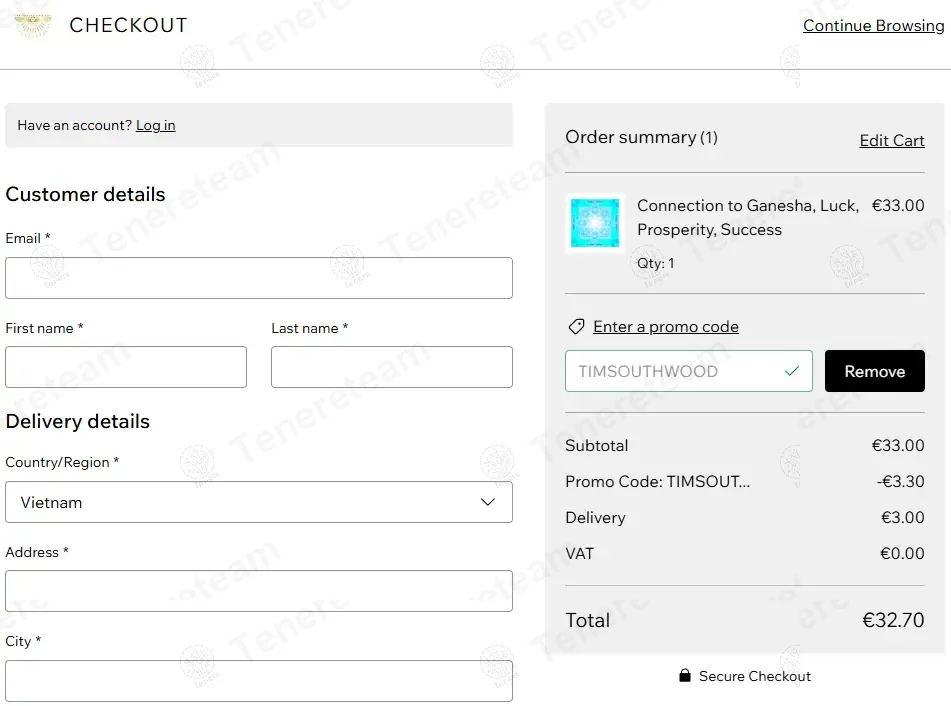 The School of Creation coupon code: 10% off with TIMSOUTHWOOD. Tested and valid as 1 year ago.