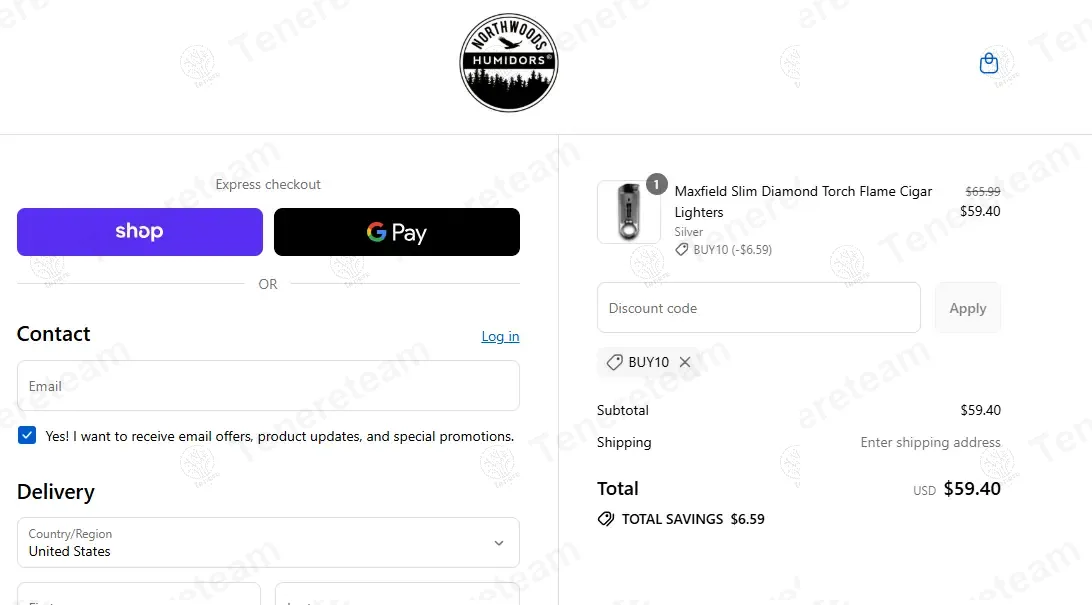 Northwoods Humidors coupon code: 10% off with BUY10. Tested and valid as 9 months ago.