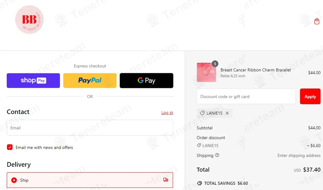 Beaded Blondes coupon code: 15% off with LANIE15. Tested and valid as 1 year ago.