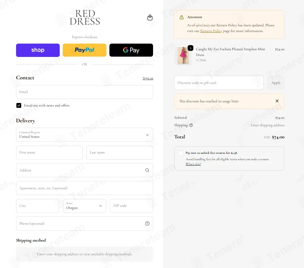 90% OFF Red Dress Boutique Coupon Codes - May 2026 Promo Codes