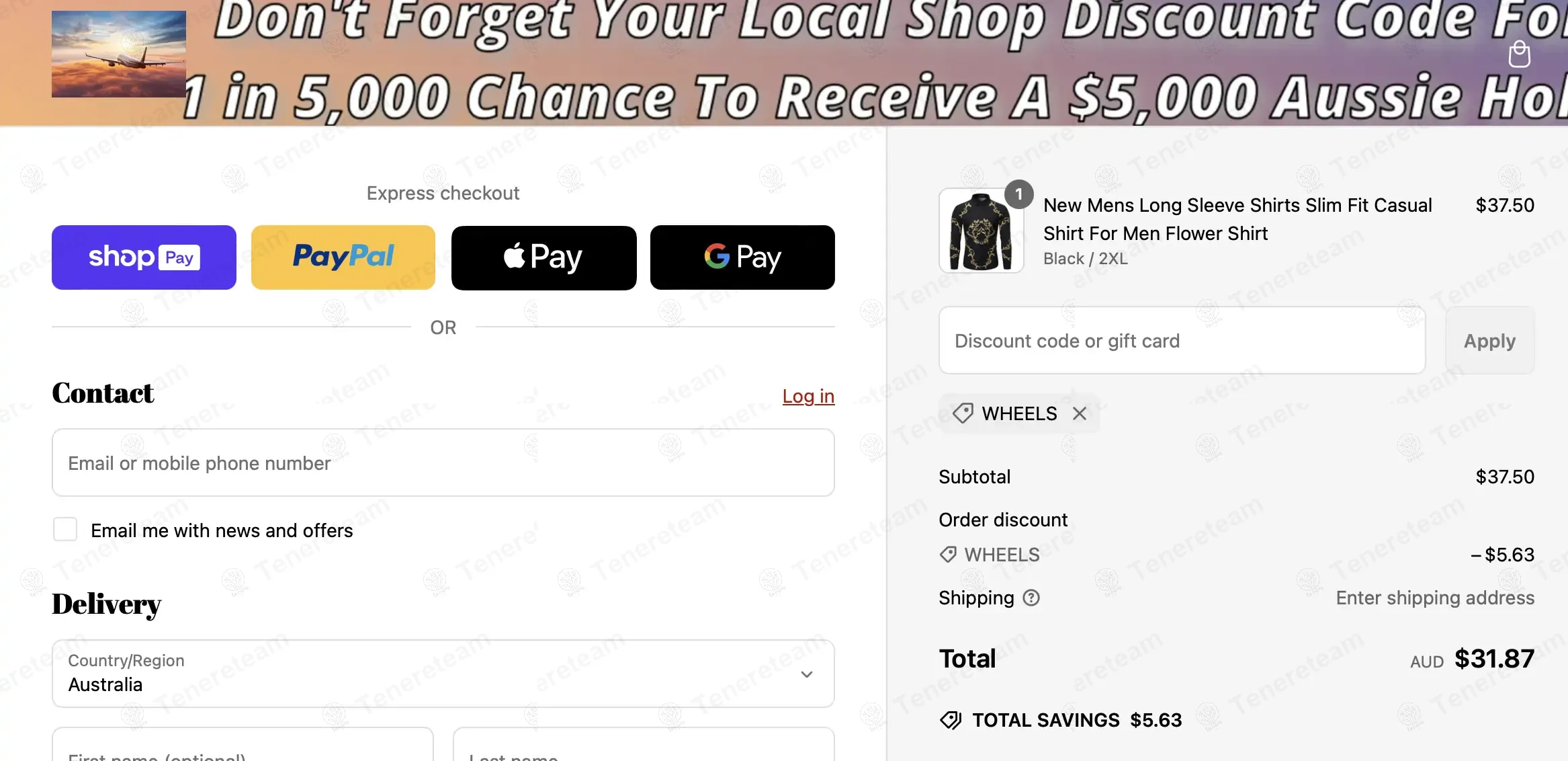 One Red Hill coupon code: 15% off with WHEELS. Tested and valid as 1 year ago.