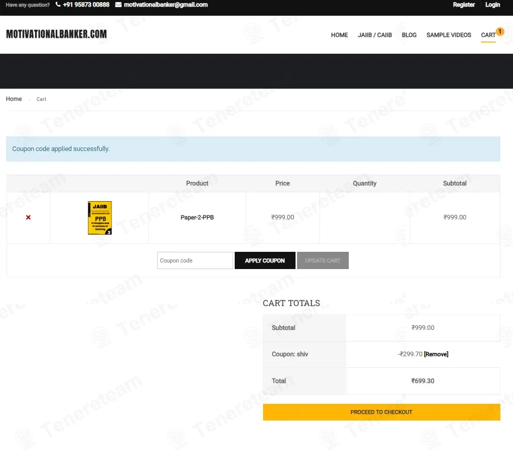 Motivational Banker coupon code: 30% off with SHIV. Tested and valid as 1 month ago.
