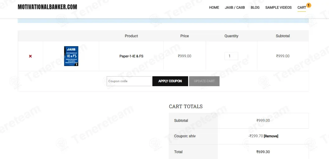 Motivational Banker coupon code: 30% off with SHIV. Tested and valid as 1 month ago.