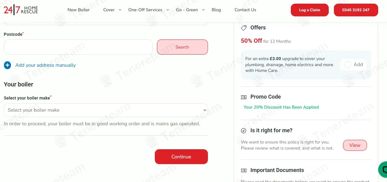 247 Home Rescue UK coupon code: 20% off with SAVE20. Tested and valid as 1 year ago.