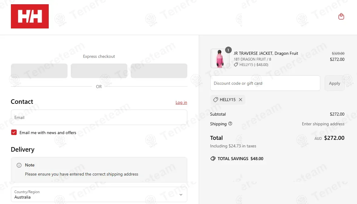 Helly Hansen AU coupon code: 15% off with HELLY15. Tested and valid as 1 year ago.