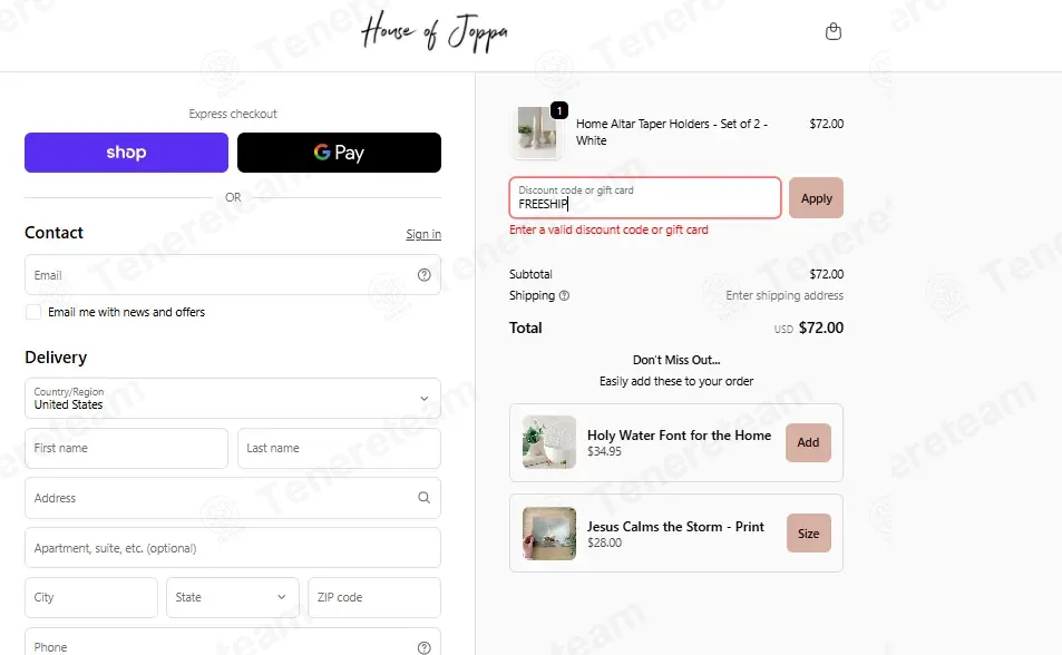 House of Joppa coupon code: Sale off with FREESHIP. Tested and valid as 1 month ago.