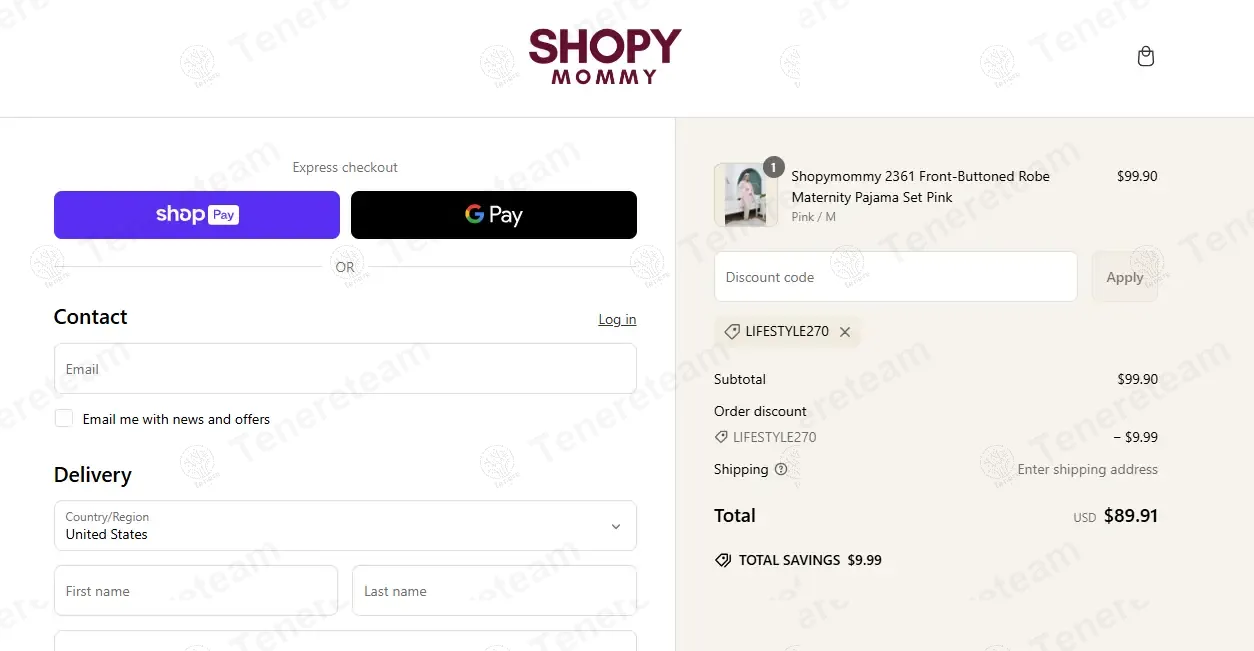 Shop Y Mommy coupon code: 10% off with LIFESTYLE270. Tested and valid as 1 year ago.
