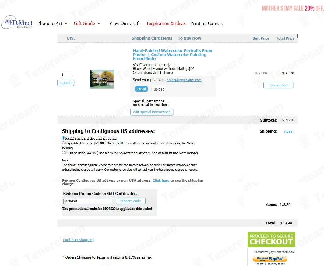 MyDaVinci coupon code: 20% off with MOM20. Tested and valid as 2 months ago.