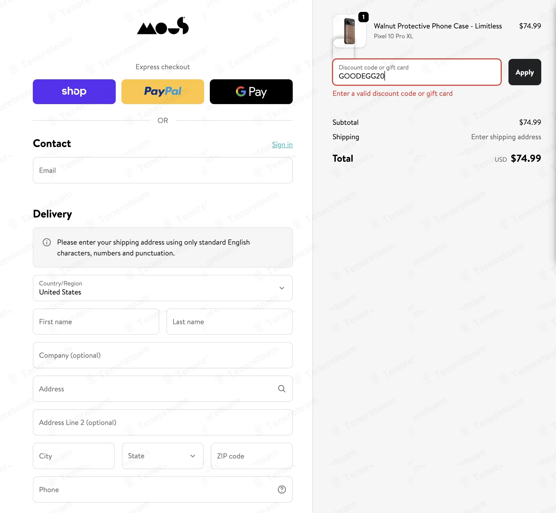 Mous coupon code: 20% off with GOODEGG20. Tested and valid as 2 months ago.