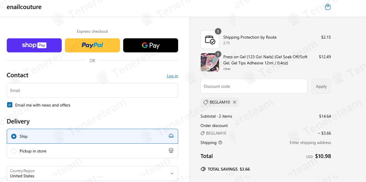 Exclusive Nail Couture coupon code: 25% off with BEGLAM10. Tested and valid as 1 year ago.