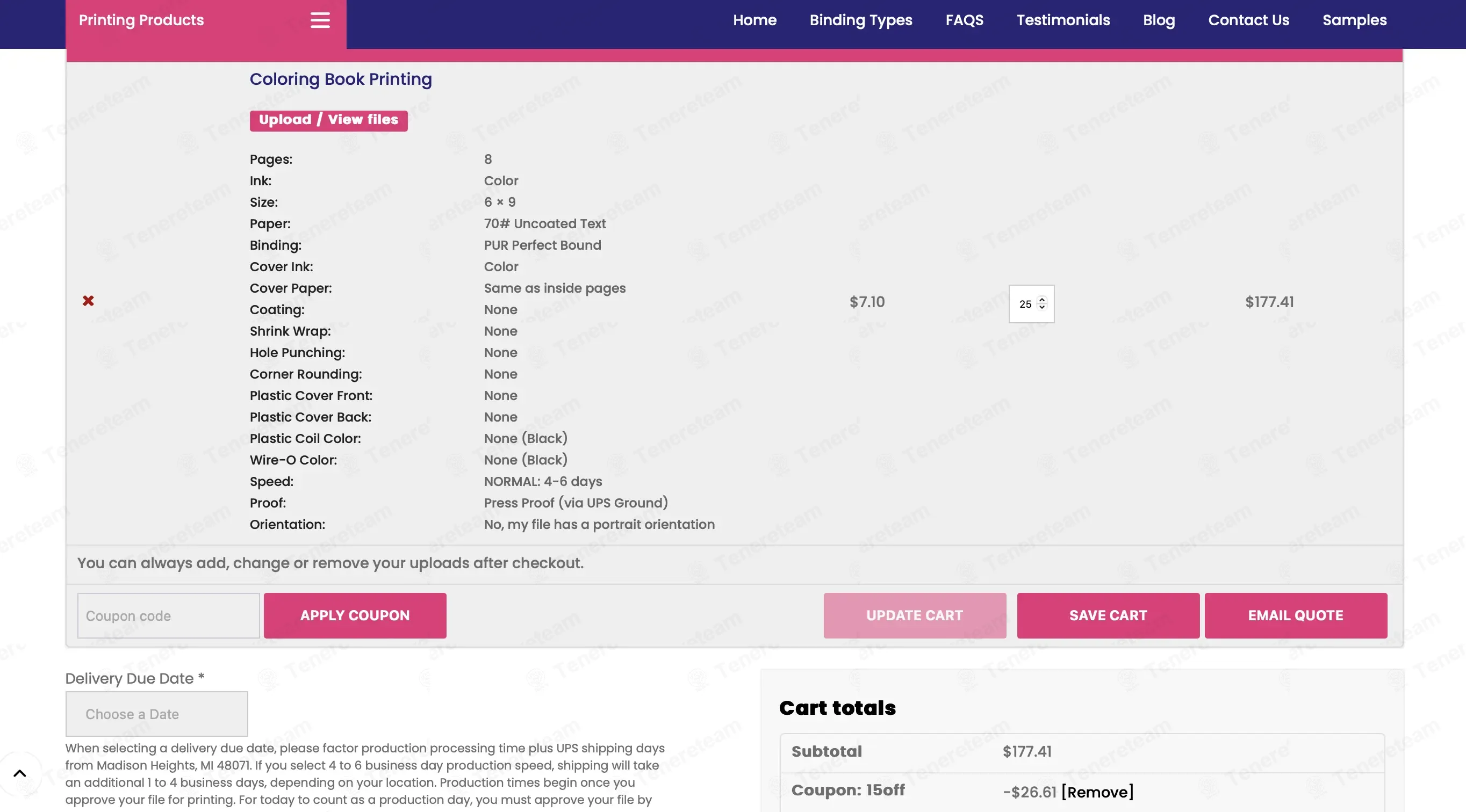 Dazzle Printing coupon code: 15% off with 15OFF. Tested and valid as 2 weeks ago.