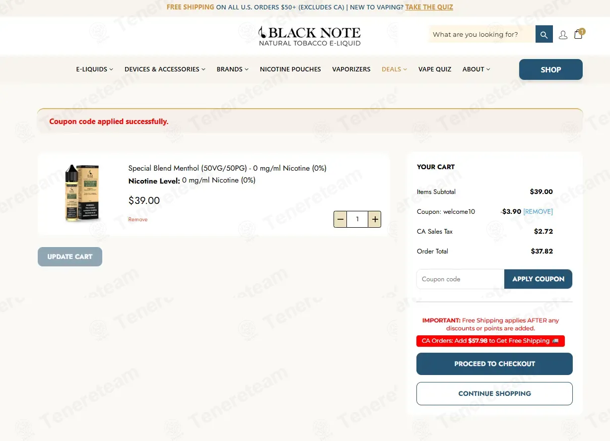 75% OFF Black Note Coupon Codes