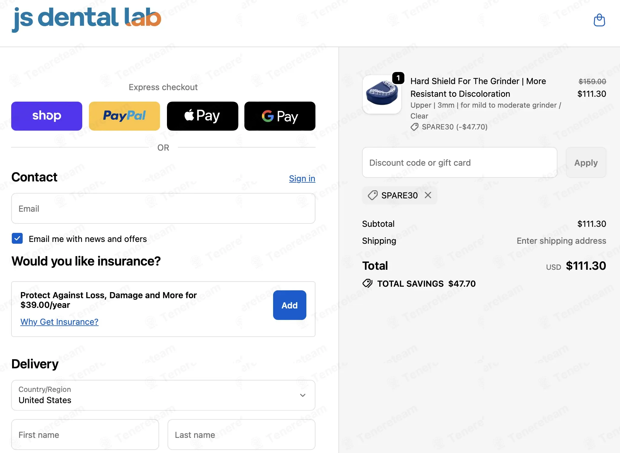 JS Dental Lab coupon code: 30% off with SPARE30. Tested and valid as 2 weeks ago.
