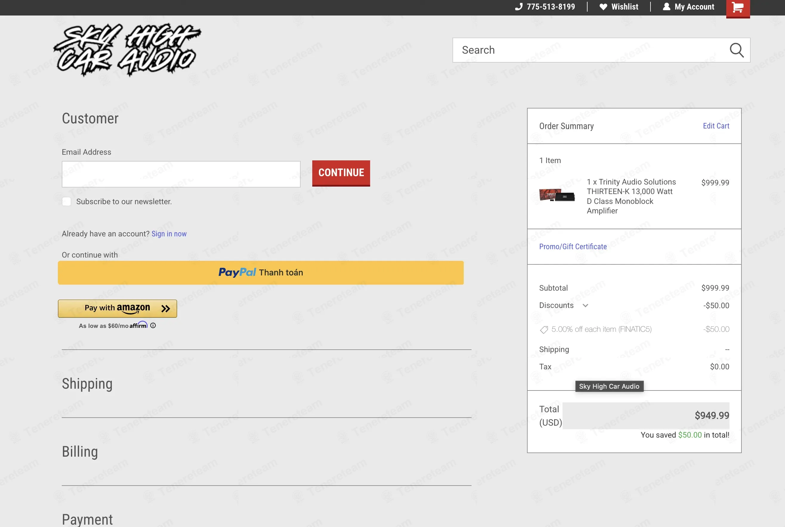 Sky High Car Audio coupon code: 5% off with FINATIC5. Tested and valid as 3 months ago.