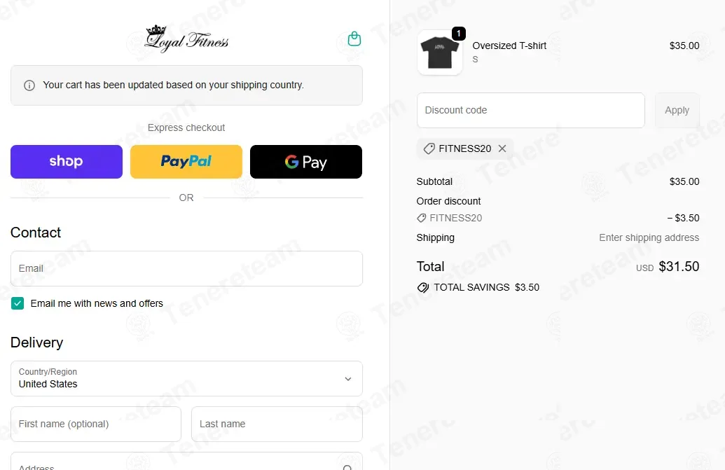 Loyal Fitness coupon code: 10% off with FITNESS20. Tested and valid as 7 months ago.
