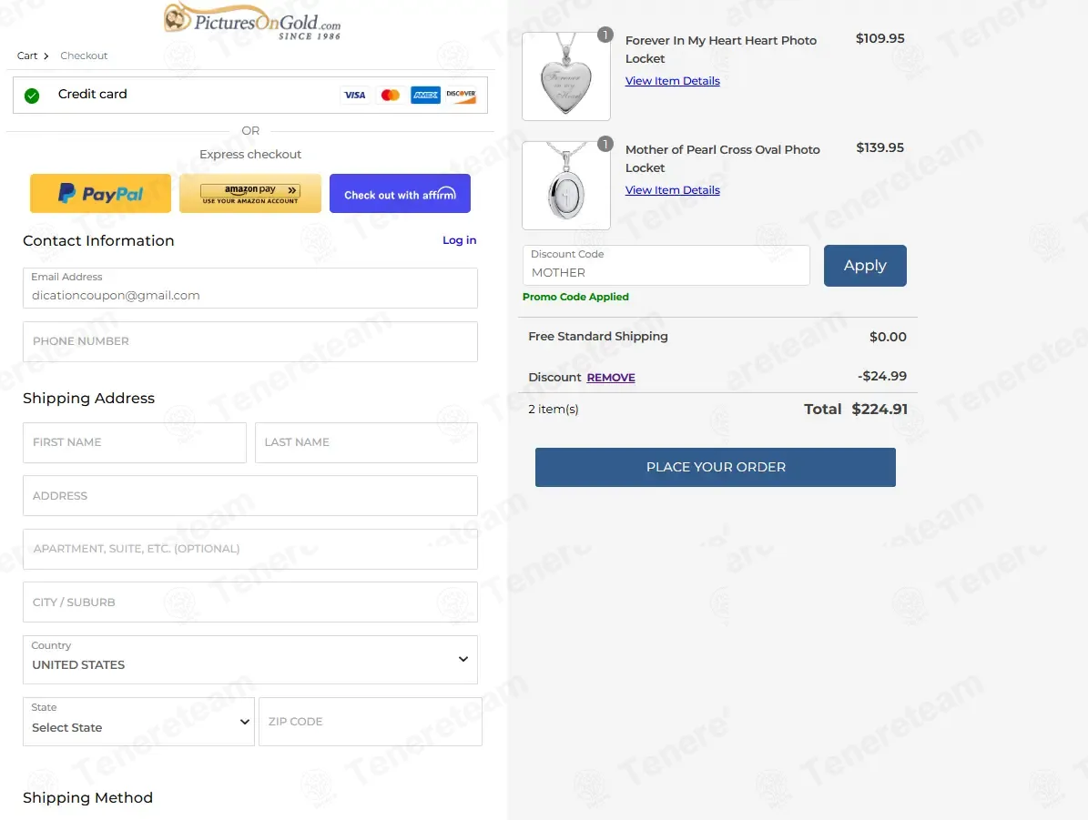 Pictures On Gold coupon code: 10% off with WOMEN. Tested and valid as 4 months ago.